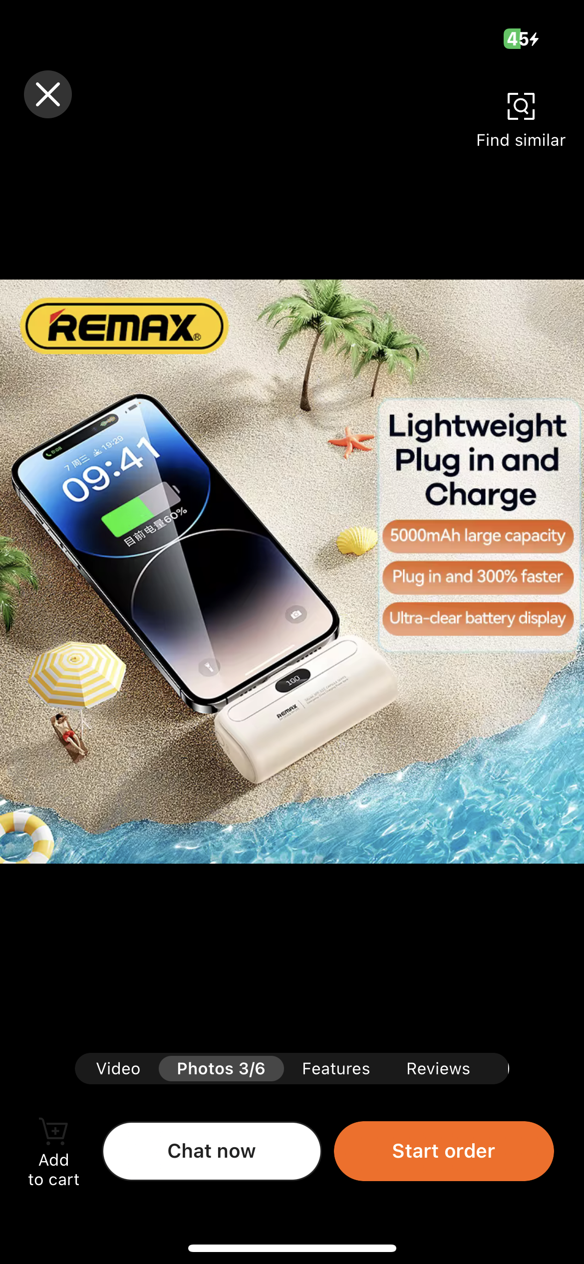 Remax mini power bank 5000 mAh brzo punjenje 20W