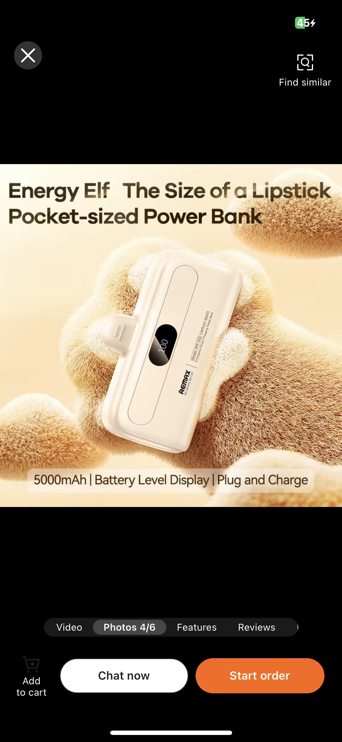 Remax mini power bank 5000 mAh brzo punjenje 20W