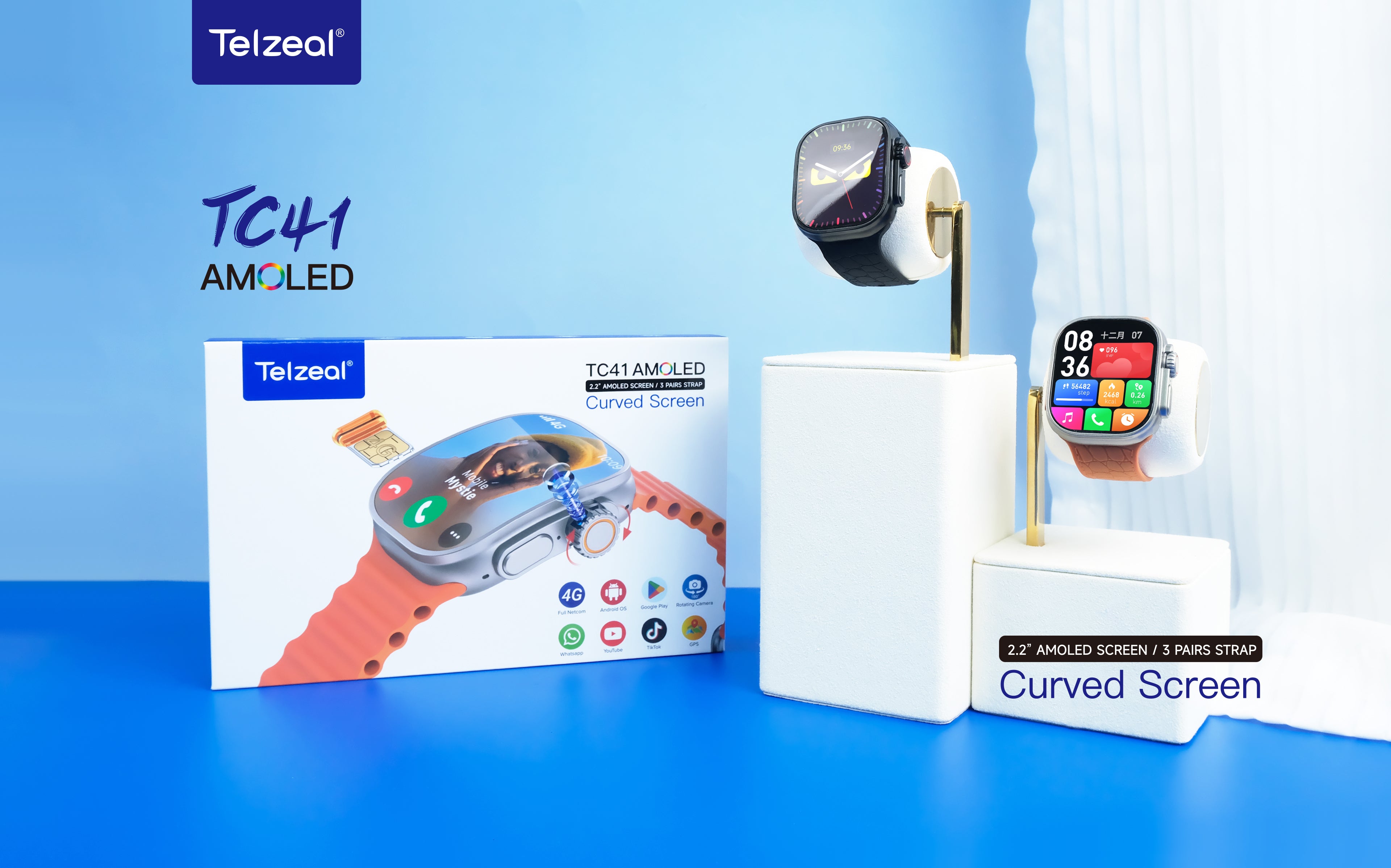 Pametni sat Telzeal TC41