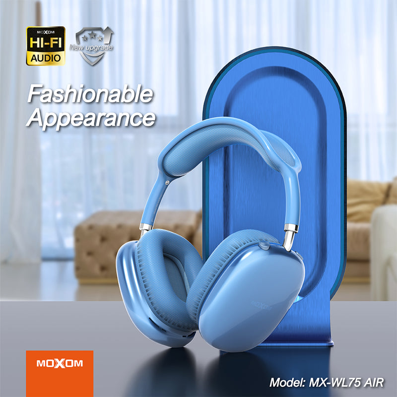 Slusalice bluetooth Moxom MX-WL75 AIR srebrne
