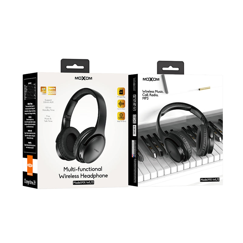 Slusalice bluetooth Moxom MX-WL72 crne