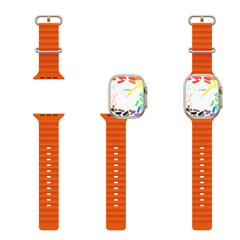 Smart watch 4G Network WATCH ULTRA sivi (narandzasta narukvica)