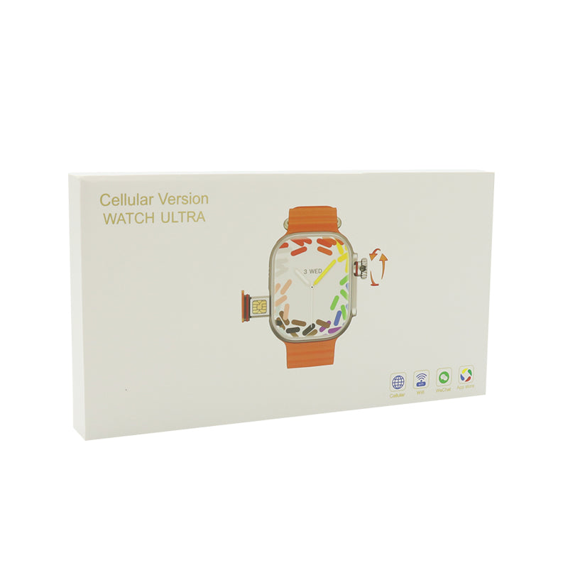 Smart watch 4G Network WATCH ULTRA sivi (narandzasta narukvica)