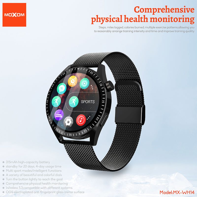 Smart watch Moxom MX-WH14 crni