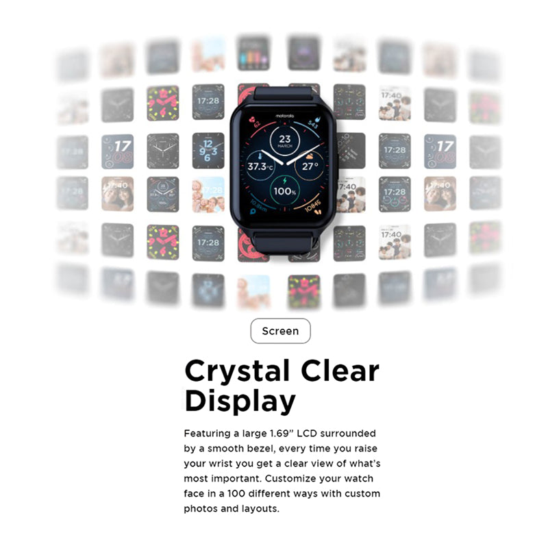 Smart watch Motorola Moto Watch 70 crni