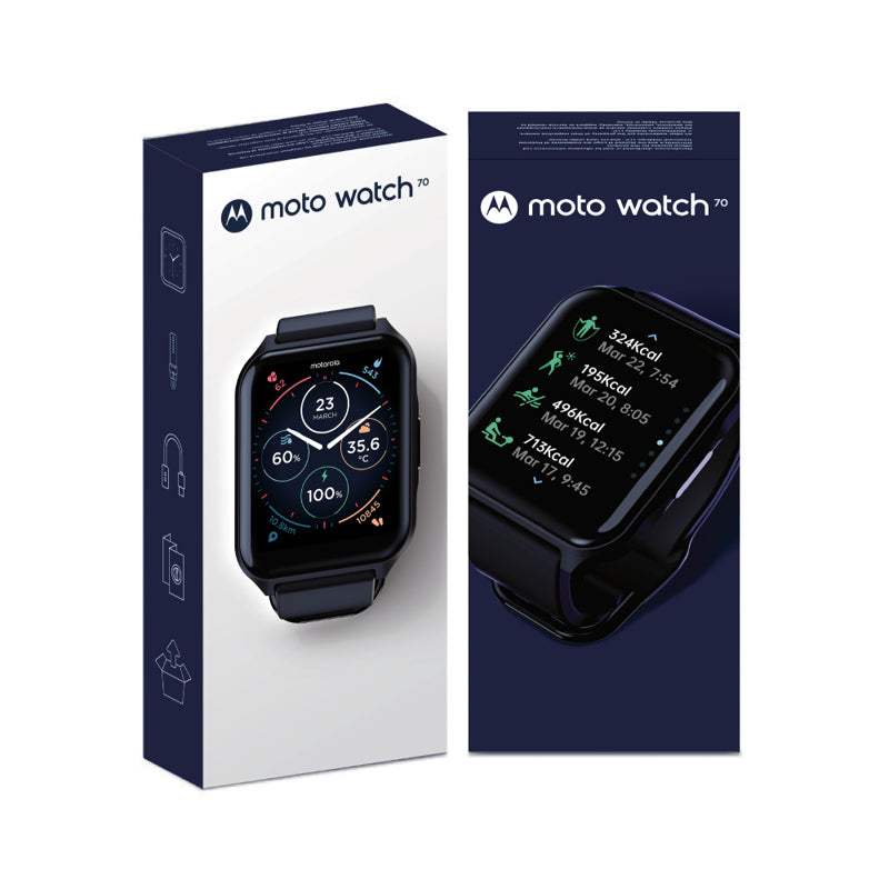 Smart watch Motorola Moto Watch 70 crni