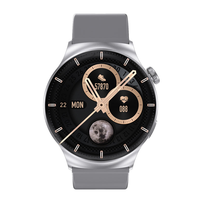 Smart Watch DT4 Mate srebrni (silikonska narukvica)