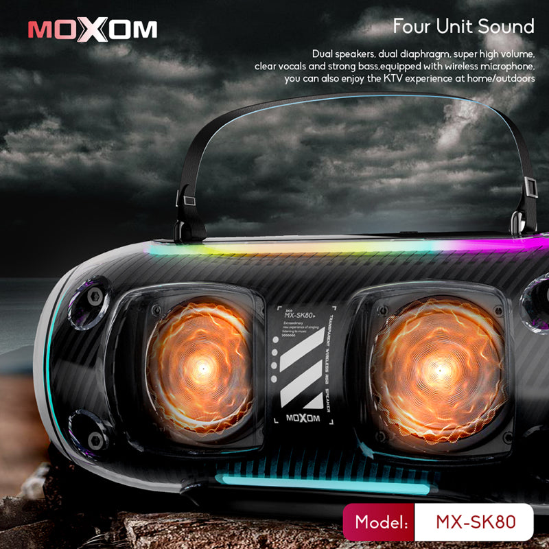 Zvucnik bluetooth Moxom MX-SK80 crni