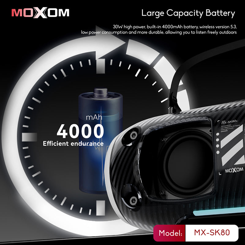 Zvucnik bluetooth Moxom MX-SK80 crni
