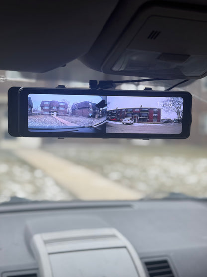 Pametni retrovizor sa 4k kamerom CarPlay i Android Auto