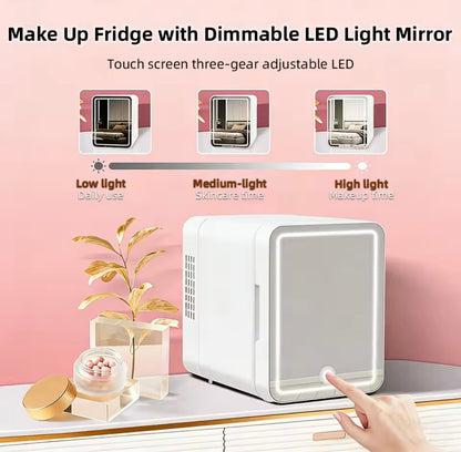 MINI FRIŽIDER 6L SA LED OGLEDALOM