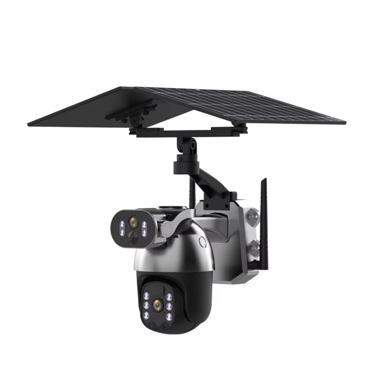 Dualna sigurnosna WiFi kamera solarna