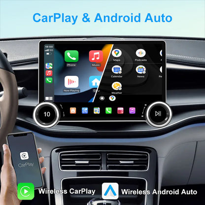 Univerzalna Multimedija 10.1” Dual-Knob CarPlay & Android Auto
