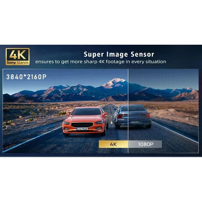 Pametni retrovizor sa 4k kamerom CarPlay i Android Auto