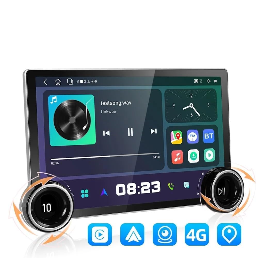 Univerzalna Multimedija 10.1” Dual-Knob CarPlay & Android Auto