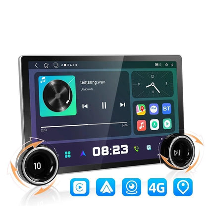 Univerzalna Multimedija 10.1” Dual-Knob CarPlay & Android Auto