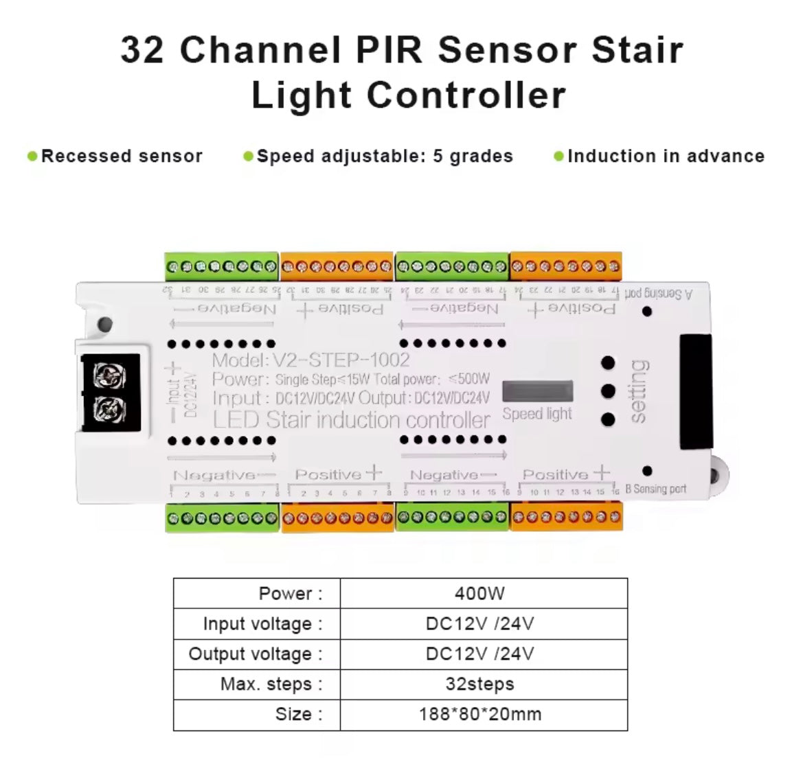 Led kontroler za stepenice