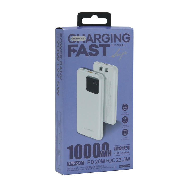Power bank REMAX Suji series RPP-500 20W+22.5W 10000mAh PD+QC beli