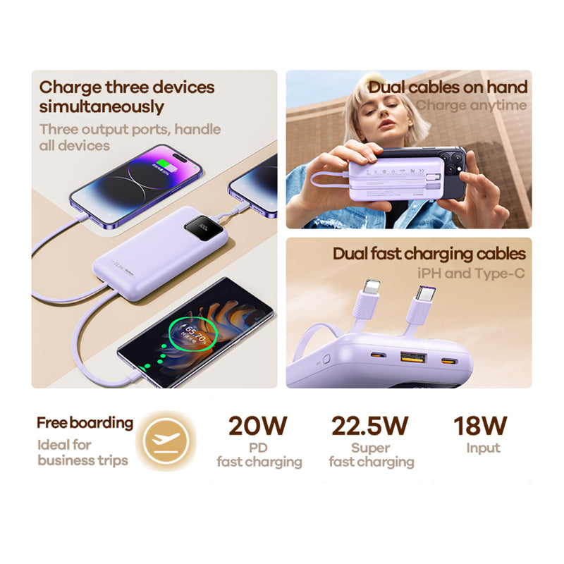 Power Bank Remax Suji Series RPP-513 PD 20W+QC 22.5W 20000 mAh beli