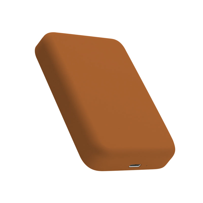Power bank MagSafe 5000 mAh narandzasti