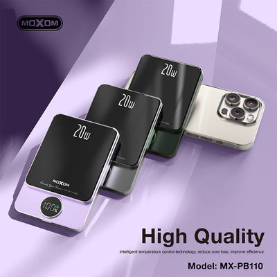 Power Bank MagSafe Moxom MX-PB110 LED PD20W 5000mAh (BAT9367)