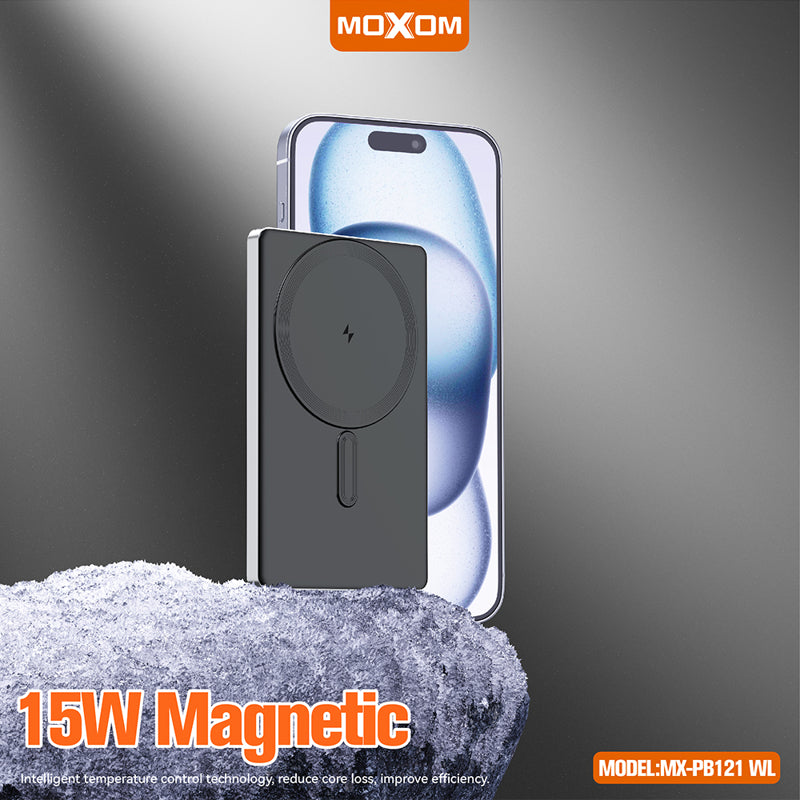 Power Bank MagSafe Moxom MX-PB121 PD20+ QC18W 5000mAh