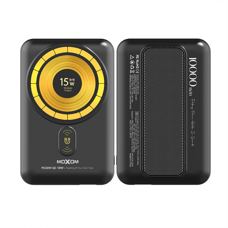 Power Bank MagSafe Moxom MX-PB113  PD20W+QC18W 10000mAh crni