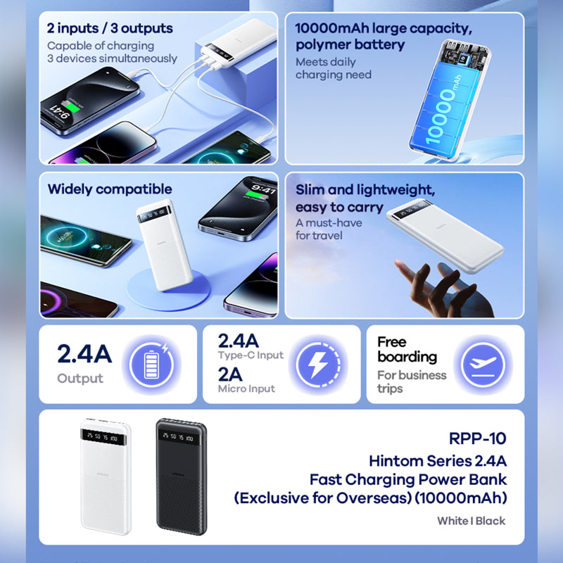 Power bank REMAX RPP-10 10000mAh beli