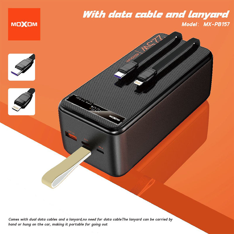 Power bank Moxom MX-PB157 20W PD+22.5W 2.4A QC 40000mAh 3A