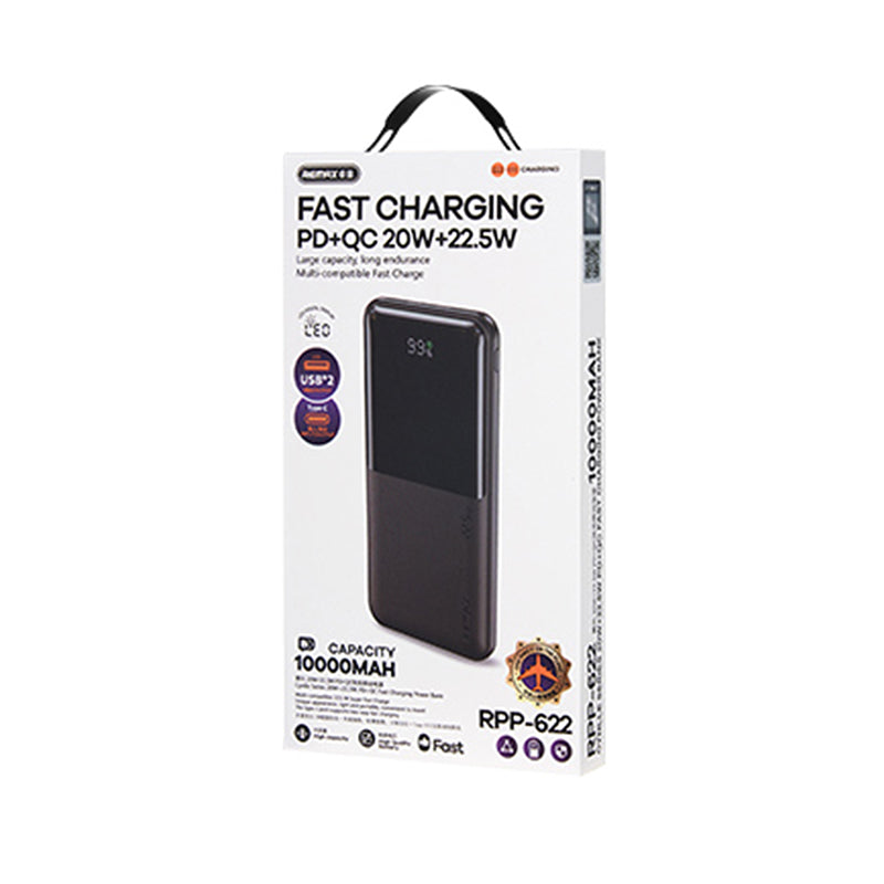 Power Bank REMAX PD 20W+QC 22.5W brzo punjenje RPP-622 10000mAh