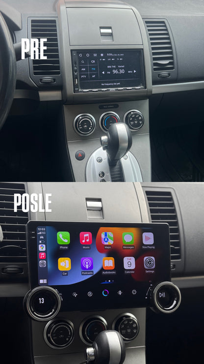 Univerzalna Multimedija 10.1” Dual-Knob CarPlay & Android Auto