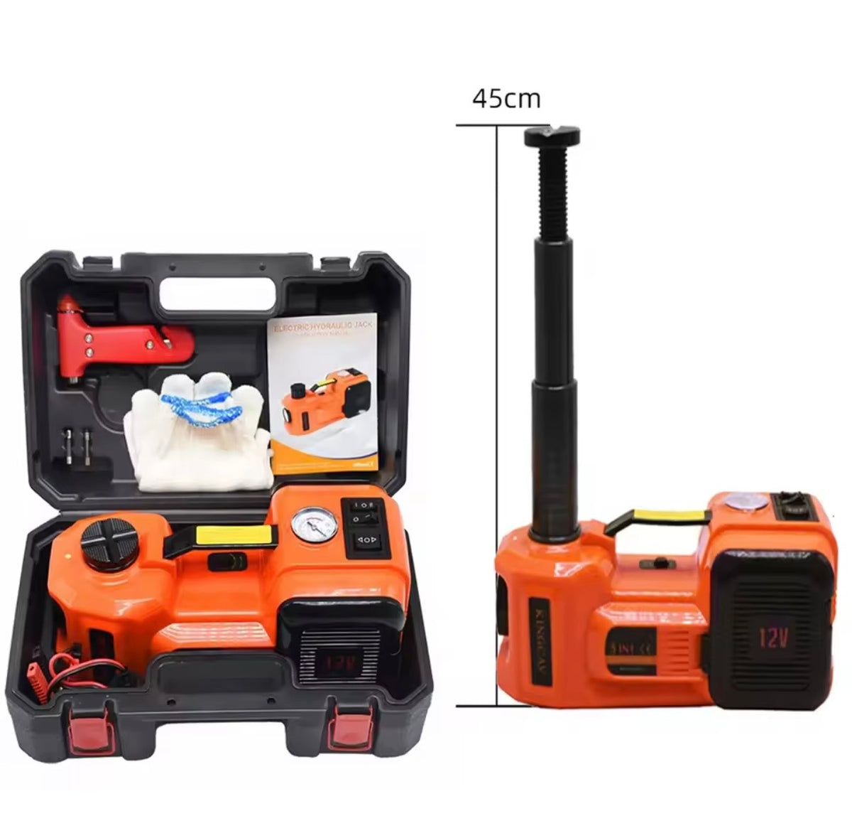Elektro-hidraulična dizalica 4u1 set