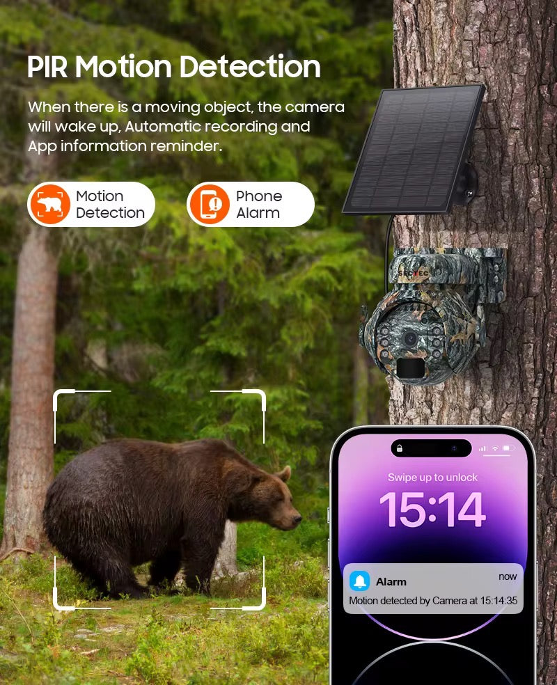 Lovačka solarna 4G kamera