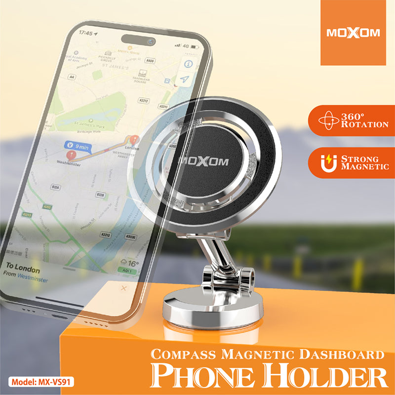 Drzac za mobilni telefon Moxom MX-VS91 magnet crni