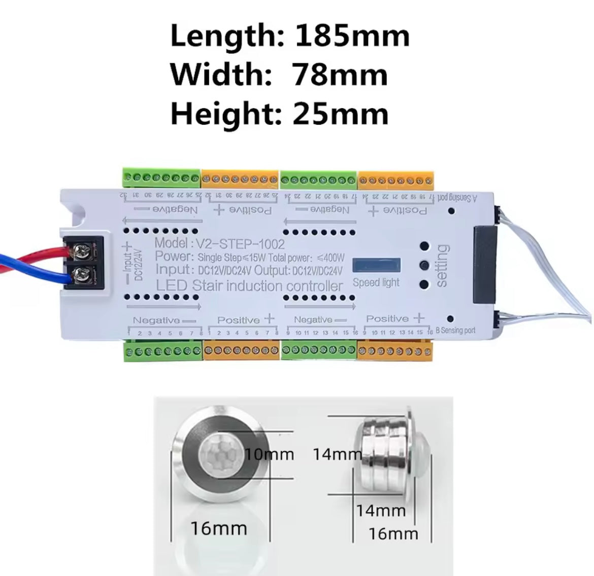 Led kontroler za stepenice