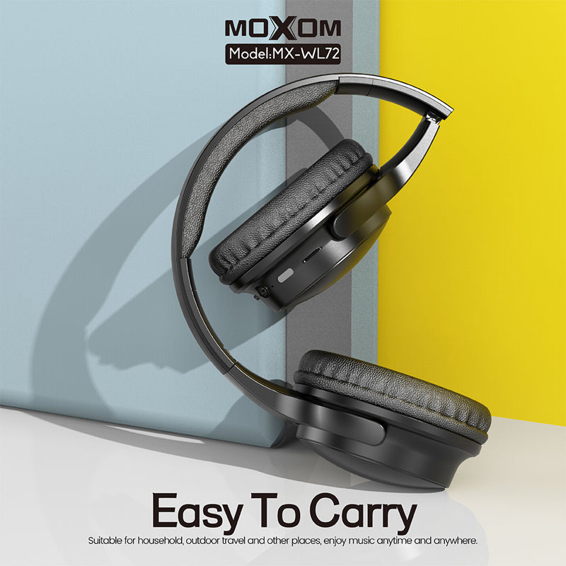 Slusalice bluetooth Moxom MX-WL72 crne