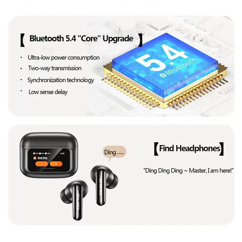 Bežične slušalice Bluetooth AWEI T56 ANC