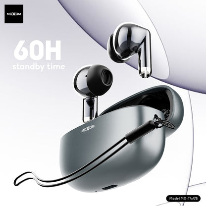 Slusalice bluetooth Moxom MX-TW78 AI prevodilac srebrne