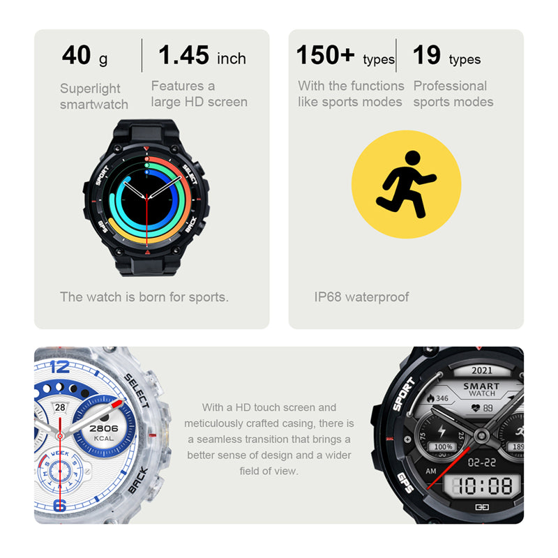 Smart Watch DT5 Sport zeleni (silikonska narukvica)