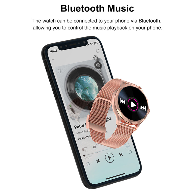 Smart Watch DT Diamond srebrni (metalna narukvica)