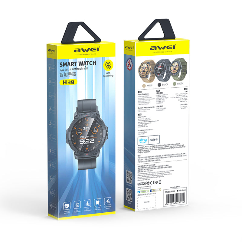 Smart watch AWEI H39 crni