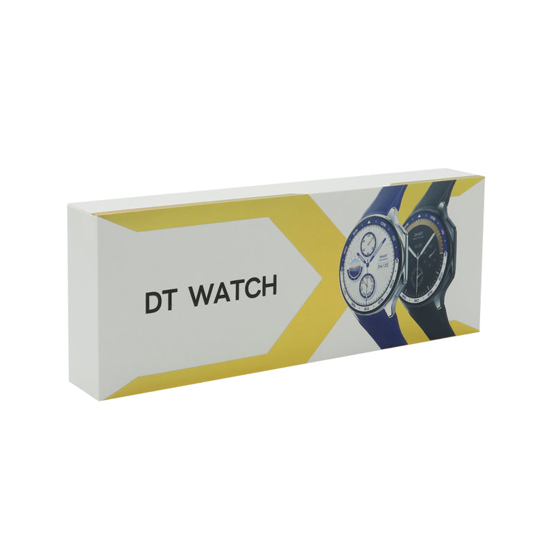 Smart watch DT Watch X plavi (plava silikonska i braon kozna narukvica)