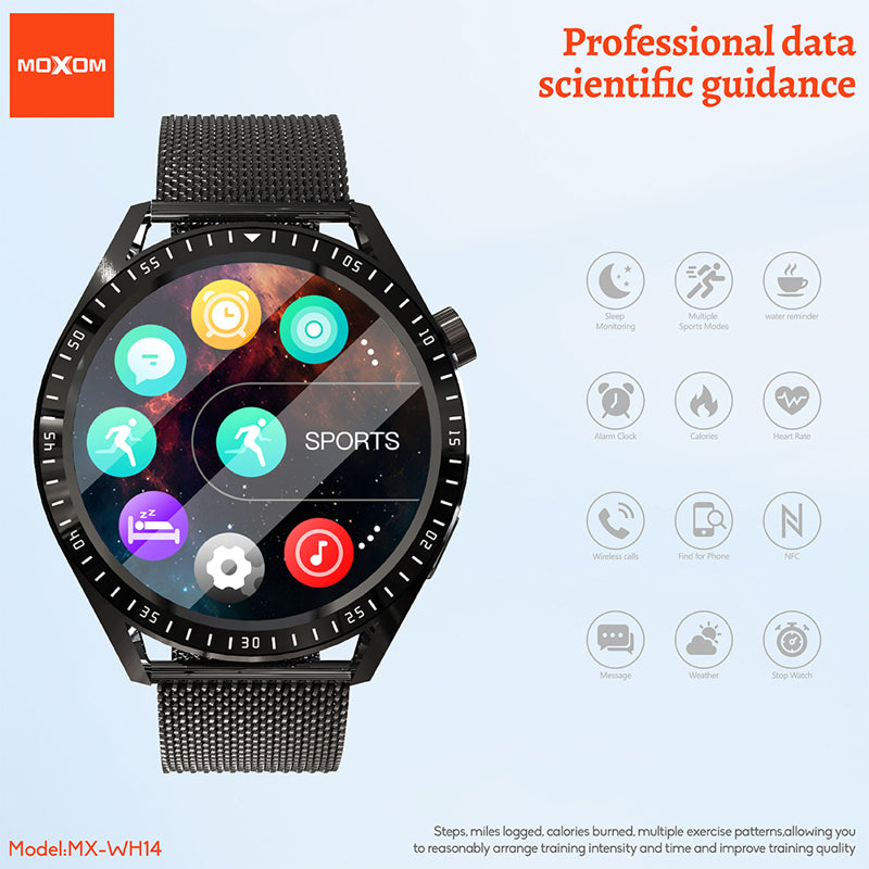 Smart watch Moxom MX-WH14 crni