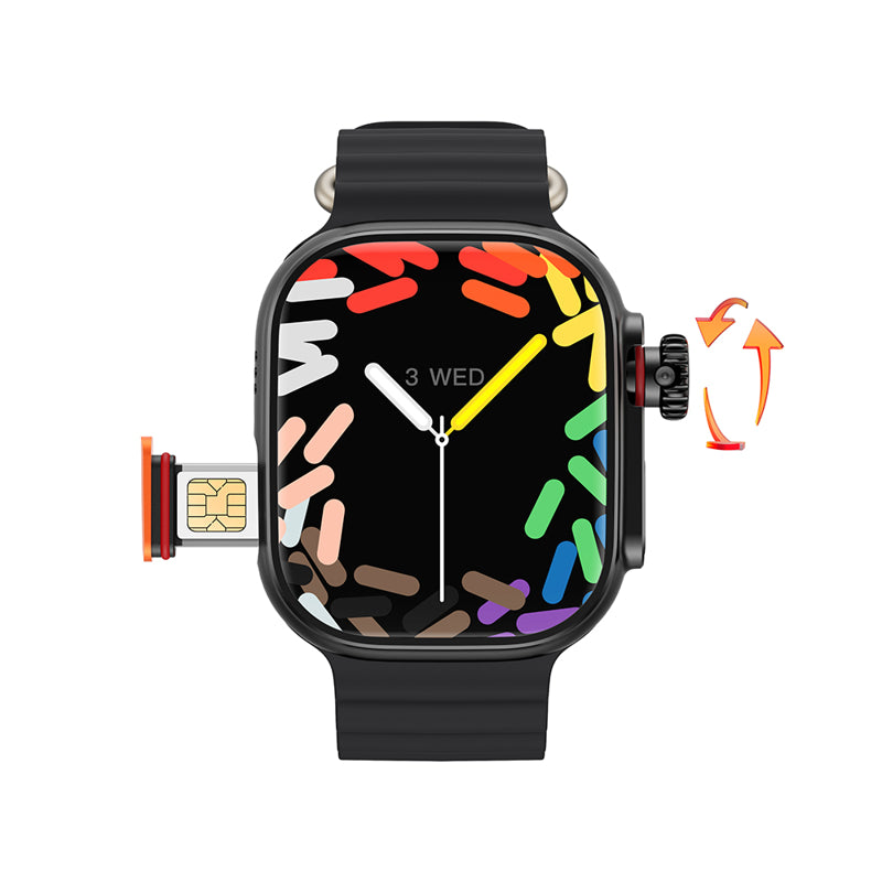 Pametni sat 4G Network SIM Watch ULTRA Black