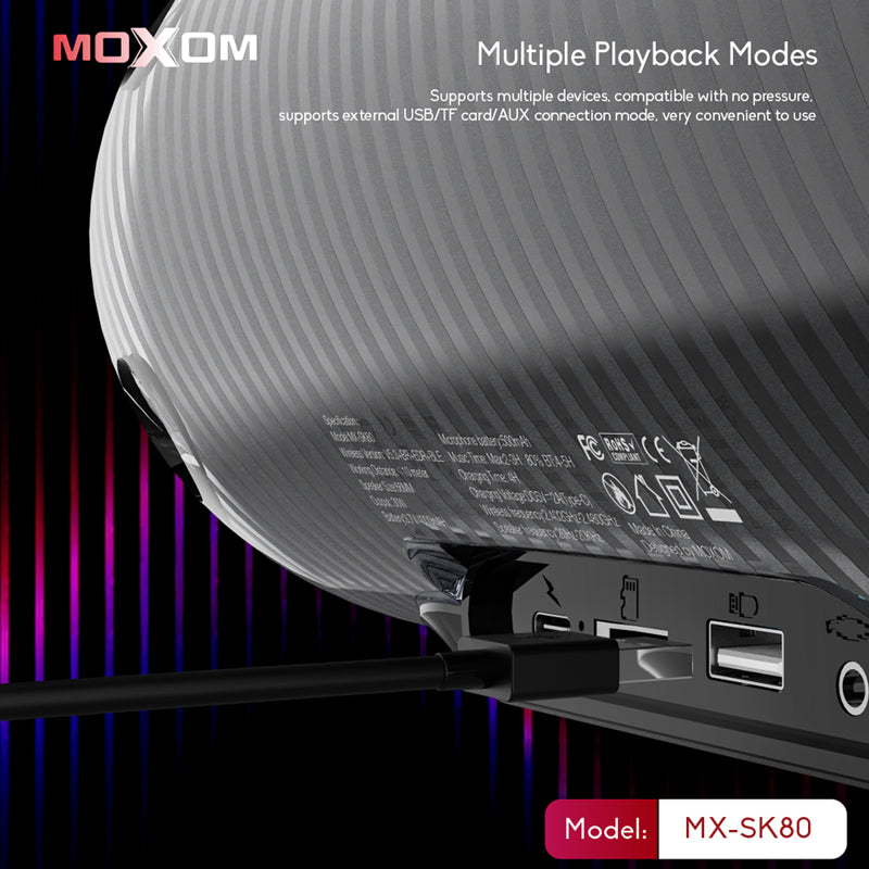 Zvucnik bluetooth Moxom MX-SK80 crni