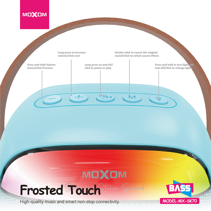 Zvucnik Bluetooth Moxom MX-SK70 crni