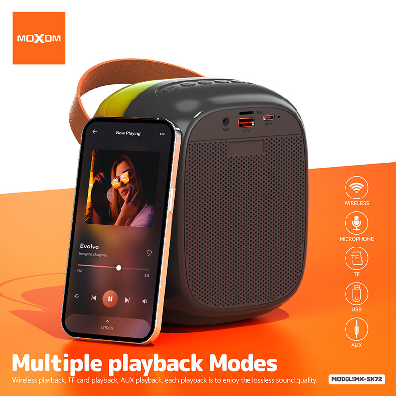 Zvucnik Bluetooth Moxom MX-SK72 pink
