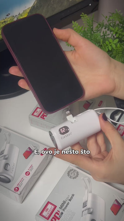 Džepni power bank 5000 mAh
